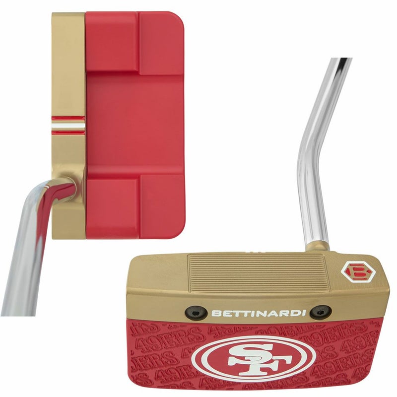 ベティナルディSanFrancisco49ersINOVAI10.0RCPutterパターメンズ右用34インチUSA直輸入品BETTINARDIGOLF2025年モデル