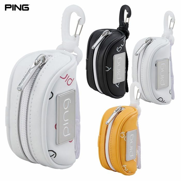 PINGピンGB-L2510モノグラムボールケースゴルフボール2個収納可2025年モデル日本正規品