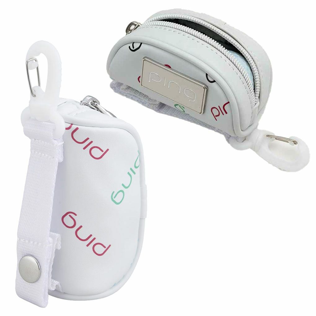 PINGピンGB-L2510モノグラムボールケースゴルフボール2個収納可2025年モデル日本正規品