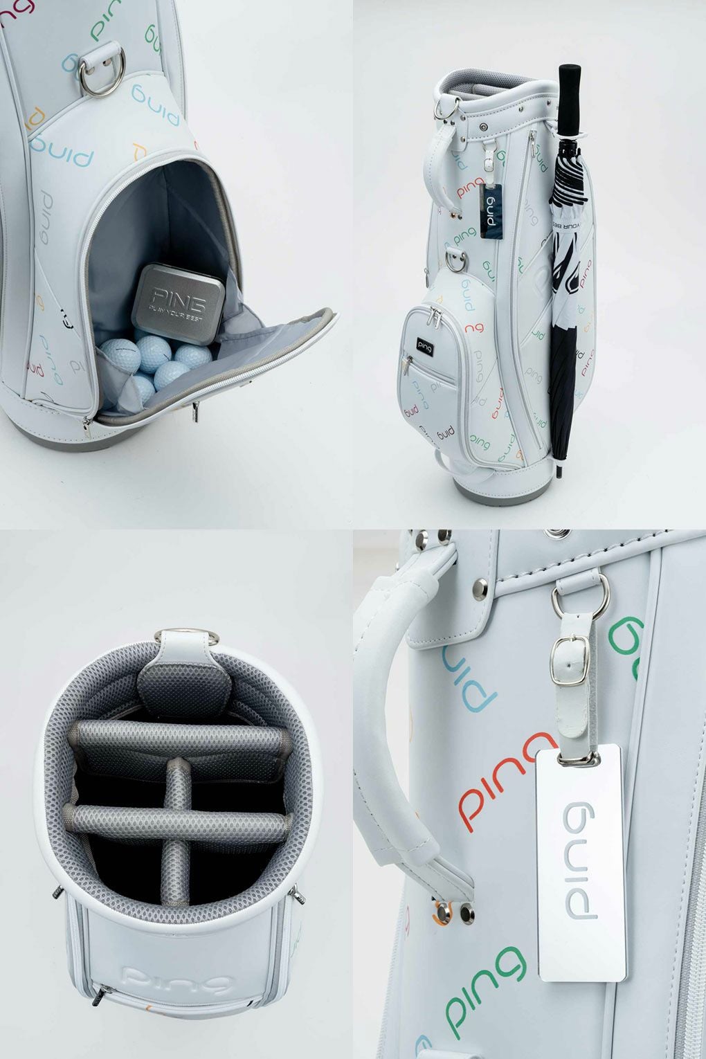 PINGピンキャディバッグCB-L2503モノグラム8.5型レディース2025年モデル日本正規品