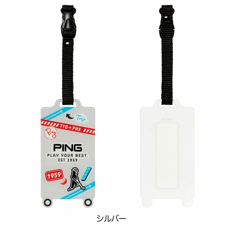 PINGピンAC-F2501ネームタグ名札ゴルフ2025年モデル日本正規品