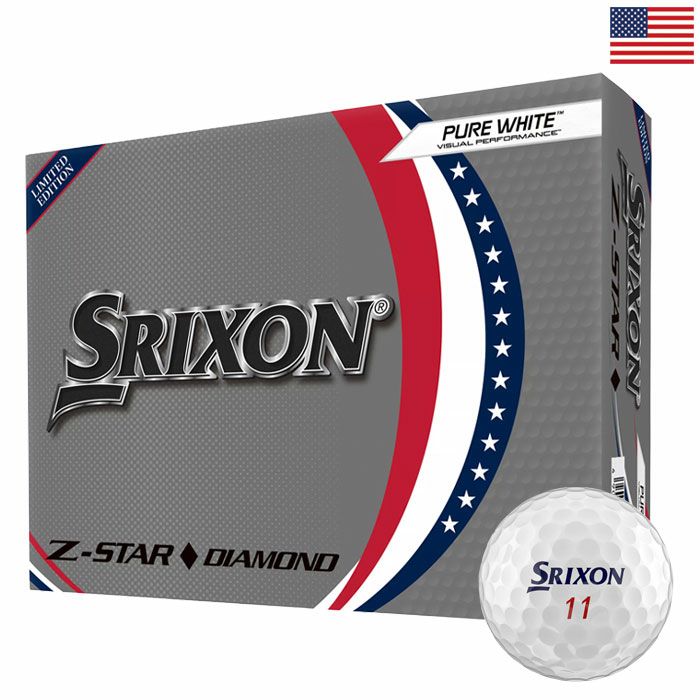 スリクソンSRIXON25Z-STARDIAMONDボールウレタンカバー3ピース1ダース12球入りSRIXONUSA直輸入品2025年モデル