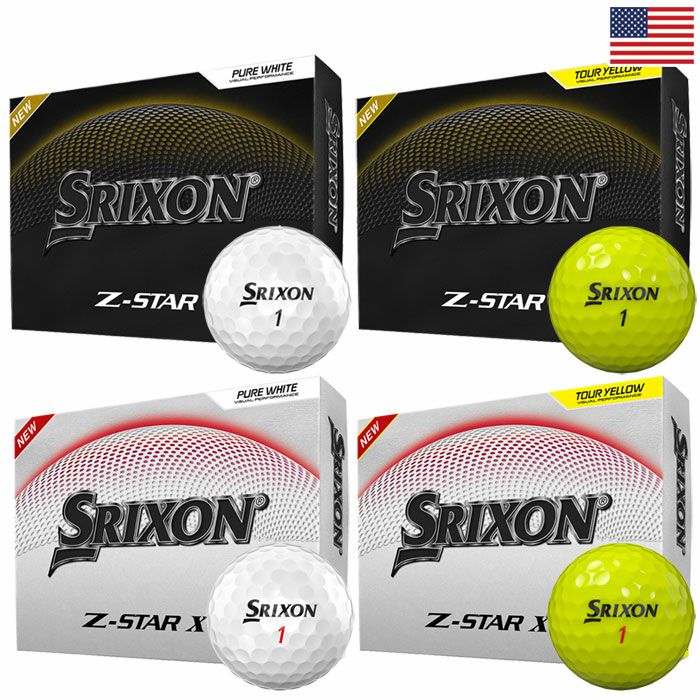 スリクソンSRIXON25Z-STAR_Z-STARXVボールウレタンカバー1ダース12球入りSRIXONUSA直輸入品2025年モデル