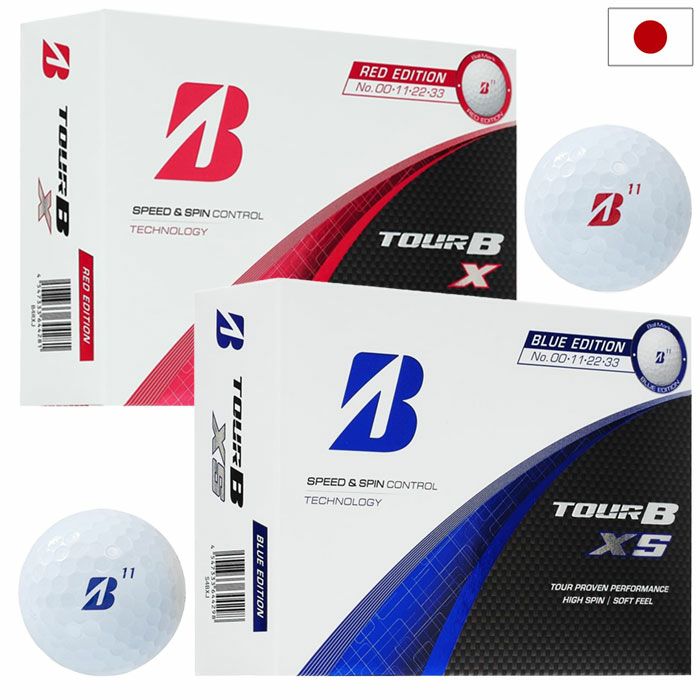 BS ブリヂストンゴルフ TOUR B X RED EDITION / TOUR B XS BLUE