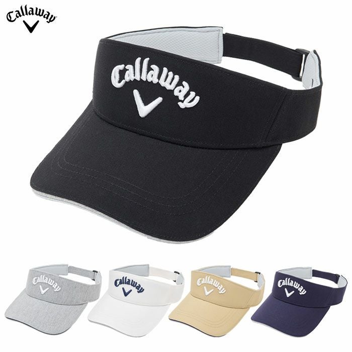 キャロウェイBASICTWVISOR25JMC25990109メンズゴルフウェア2025春夏モデル日本正規品