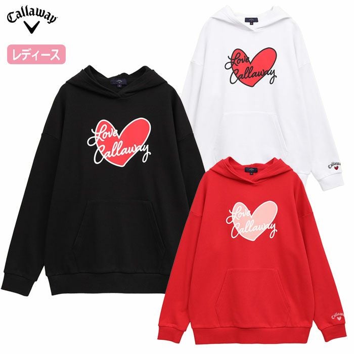 キャロウェイラブキャロウェイスウェットパーカーWOMENSC25117220レディースゴルフウェア2025春夏モデルCallaway日本正規品