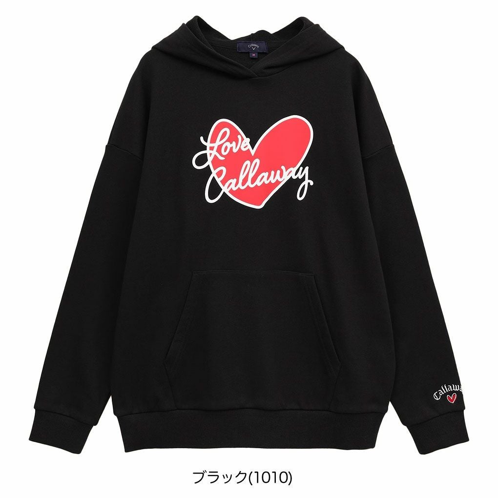 キャロウェイラブキャロウェイスウェットパーカーWOMENSC25117220レディースゴルフウェア2025春夏モデルCallaway日本正規品