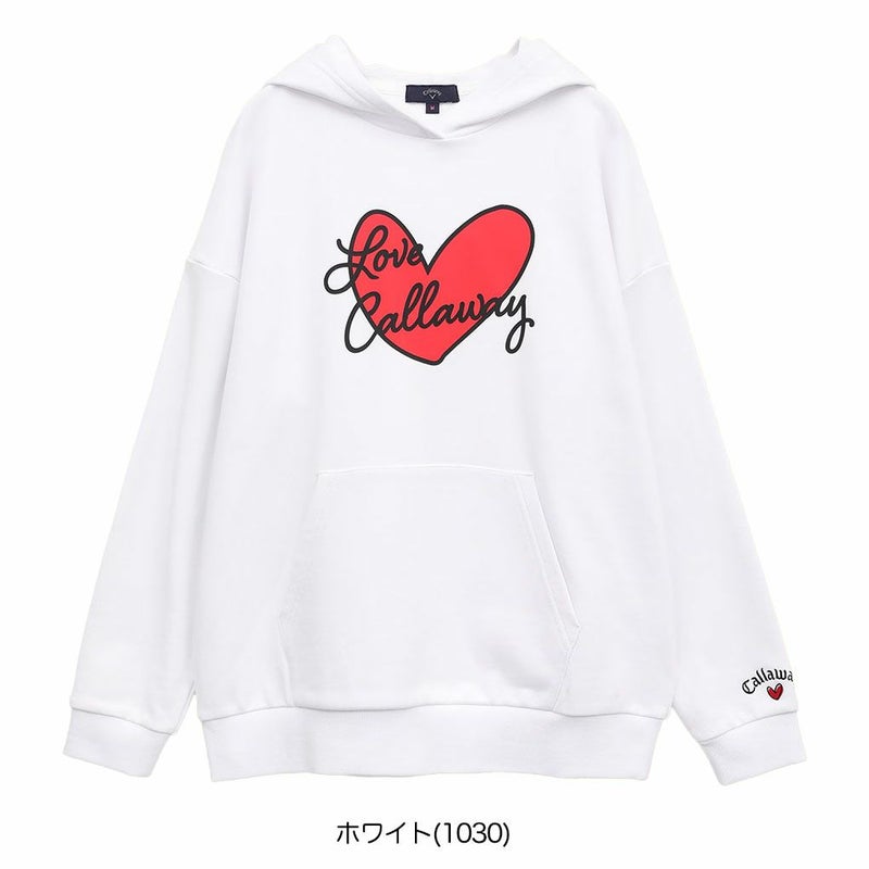 キャロウェイラブキャロウェイスウェットパーカーWOMENSC25117220レディースゴルフウェア2025春夏モデルCallaway日本正規品