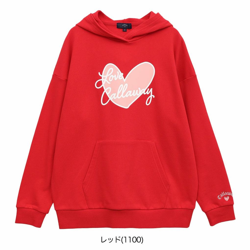 キャロウェイラブキャロウェイスウェットパーカーWOMENSC25117220レディースゴルフウェア2025春夏モデルCallaway日本正規品