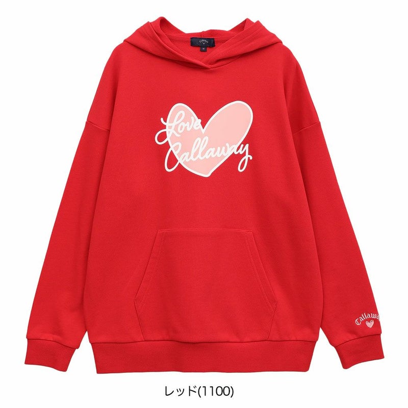 キャロウェイラブキャロウェイスウェットパーカーWOMENSC25117220レディースゴルフウェア2025春夏モデルCallaway日本正規品