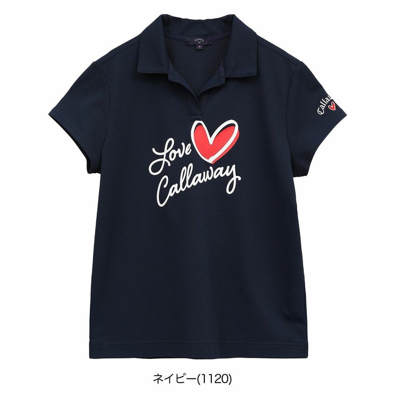 キャロウェイラブキャロウェイ半袖シャツWOMENSC25134220レディースゴルフウェア2025春夏モデルCallaway日本正規品