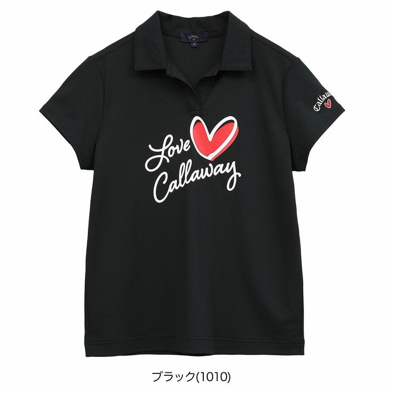 キャロウェイラブキャロウェイ半袖シャツWOMENSC25134220レディースゴルフウェア2025春夏モデルCallaway日本正規品
