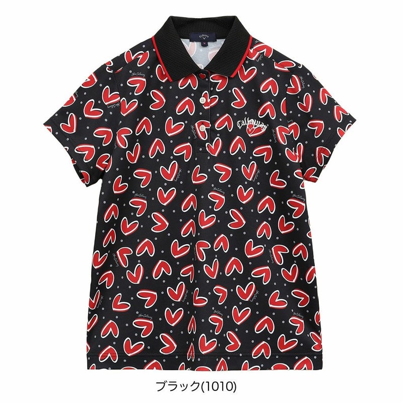 キャロウェイラブキャロウェイ半袖ポロシャツWOMENSC25134221レディースゴルフウェア2025春夏モデルCallaway日本正規品