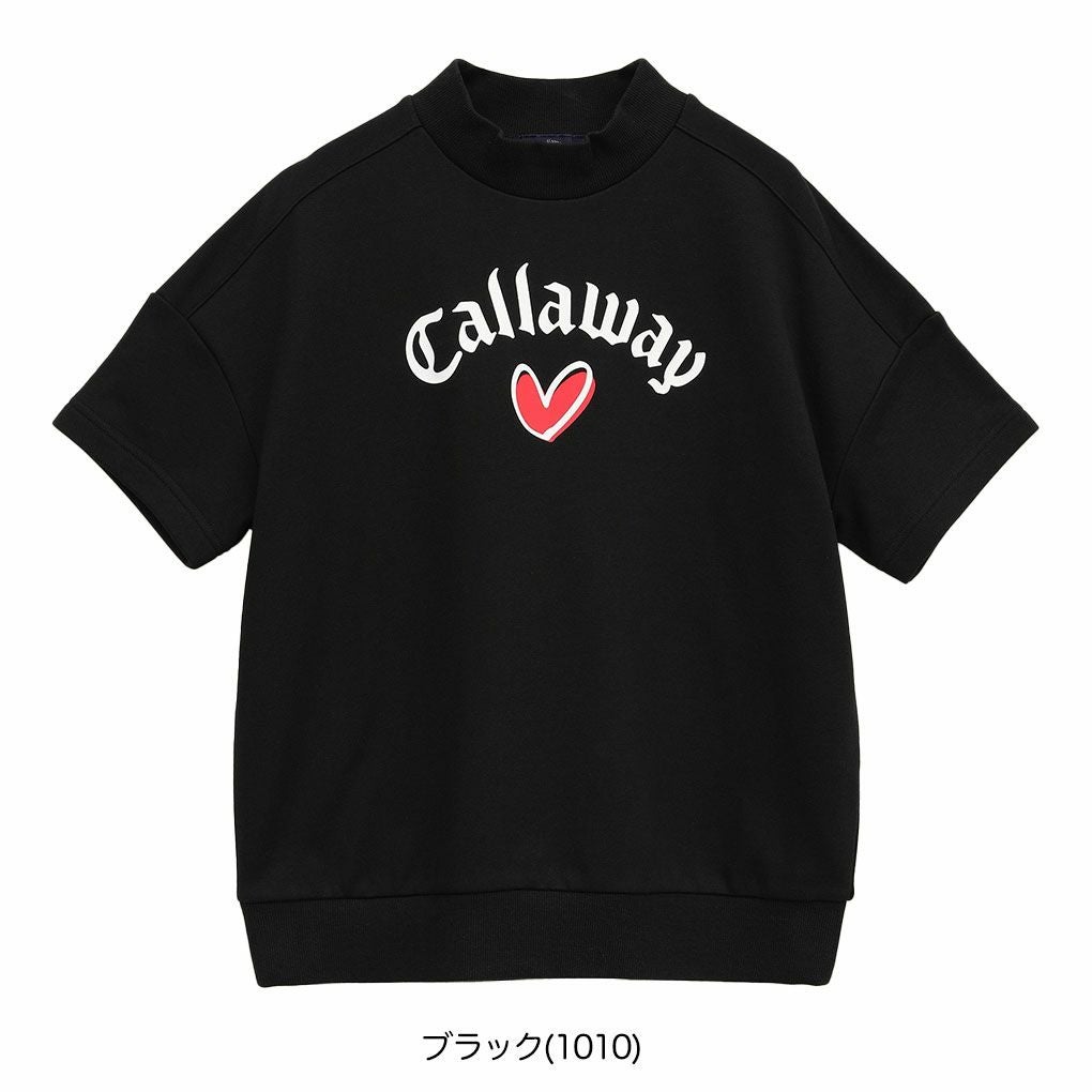 キャロウェイラブキャロウェイ半袖スウェットC25117222レディースゴルフウェア2025春夏モデルCallaway日本正規品