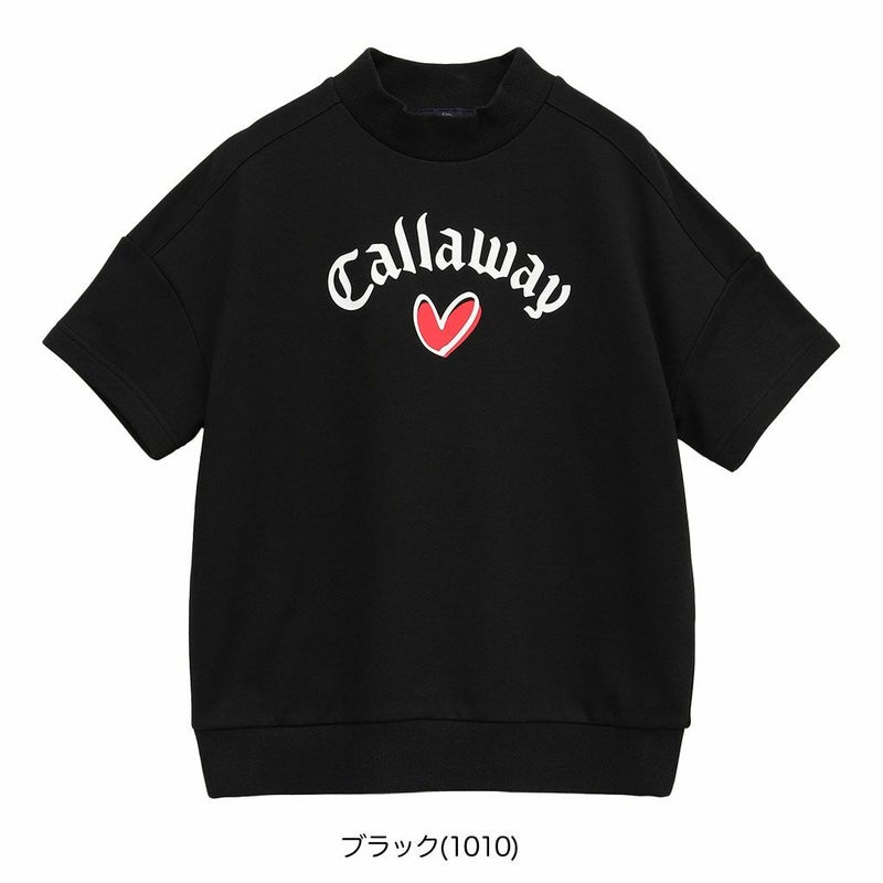 キャロウェイラブキャロウェイ半袖スウェットC25117222レディースゴルフウェア2025春夏モデルCallaway日本正規品