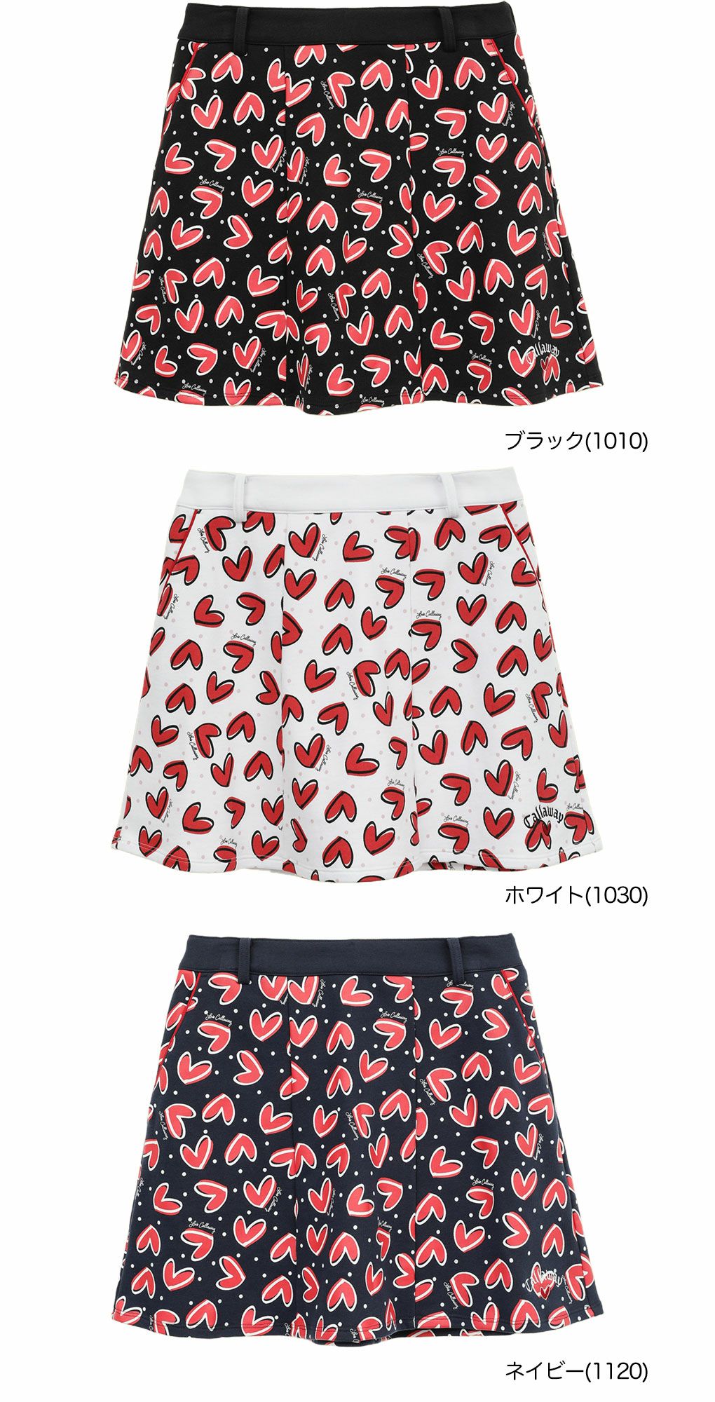 キャロウェイラブキャロウェイスカートC25128221レディースゴルフウェアゴルフ2025春夏モデル日本正規品