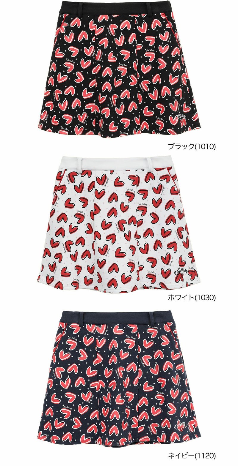 キャロウェイラブキャロウェイスカートC25128221レディースゴルフウェアゴルフ2025春夏モデル日本正規品