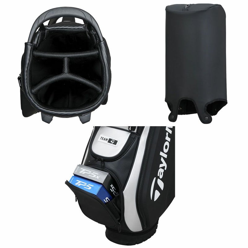 テーラーメイドキャディバッグUN724ツアースタンドバッグ9.5型47インチ対応ゴルフTaylorMade日本正規品2025年モデル