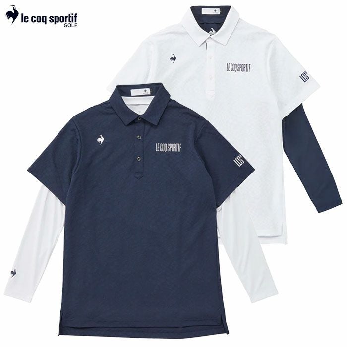 ルコックスポルティフインナーセット2WAYシャツLG5STZ01Mメンズゴルフウェアゴルフlecoqsportifgolf2025春夏モデル日本正規品