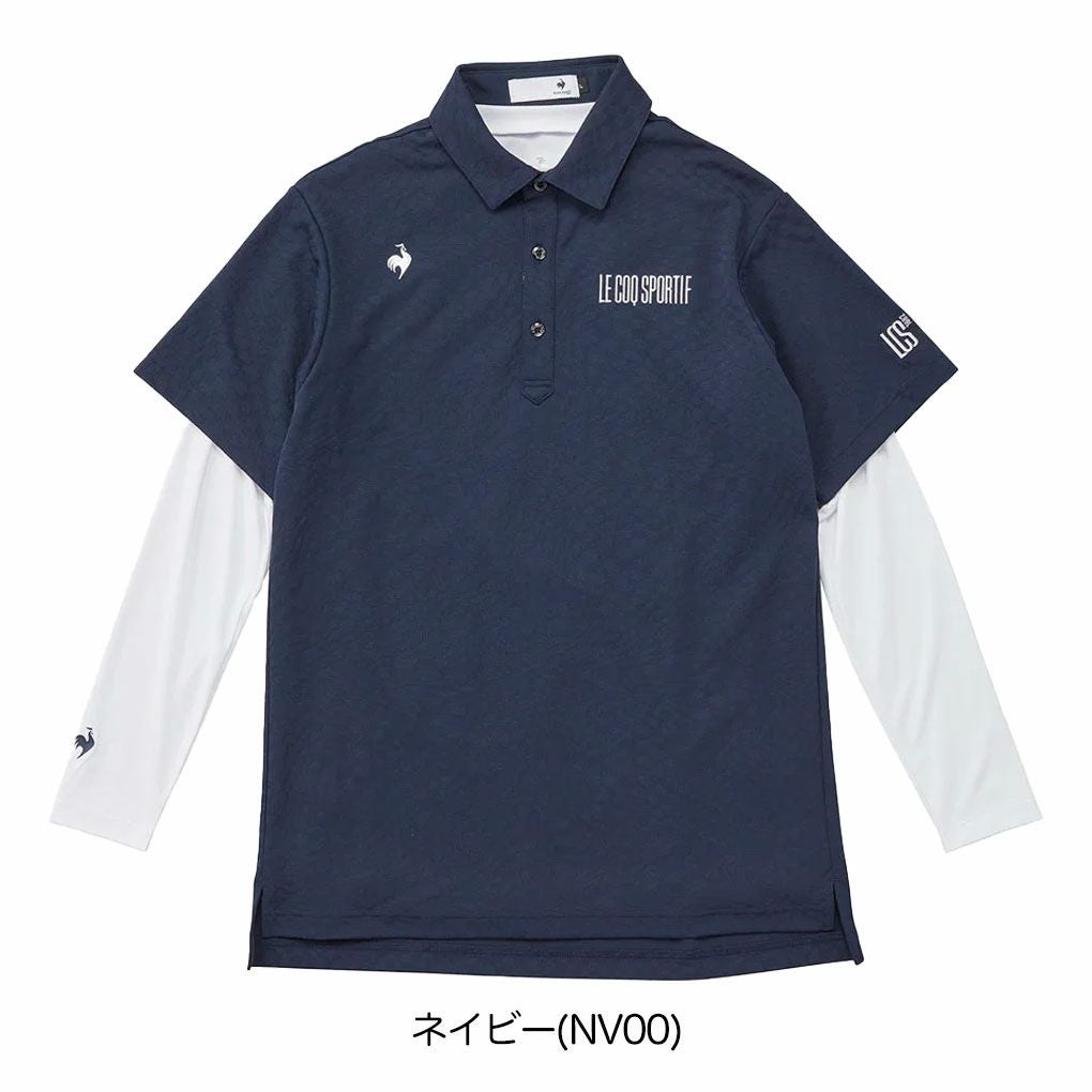 ルコックスポルティフインナーセット2WAYシャツLG5STZ01Mメンズゴルフウェアゴルフlecoqsportifgolf2025春夏モデル日本正規品