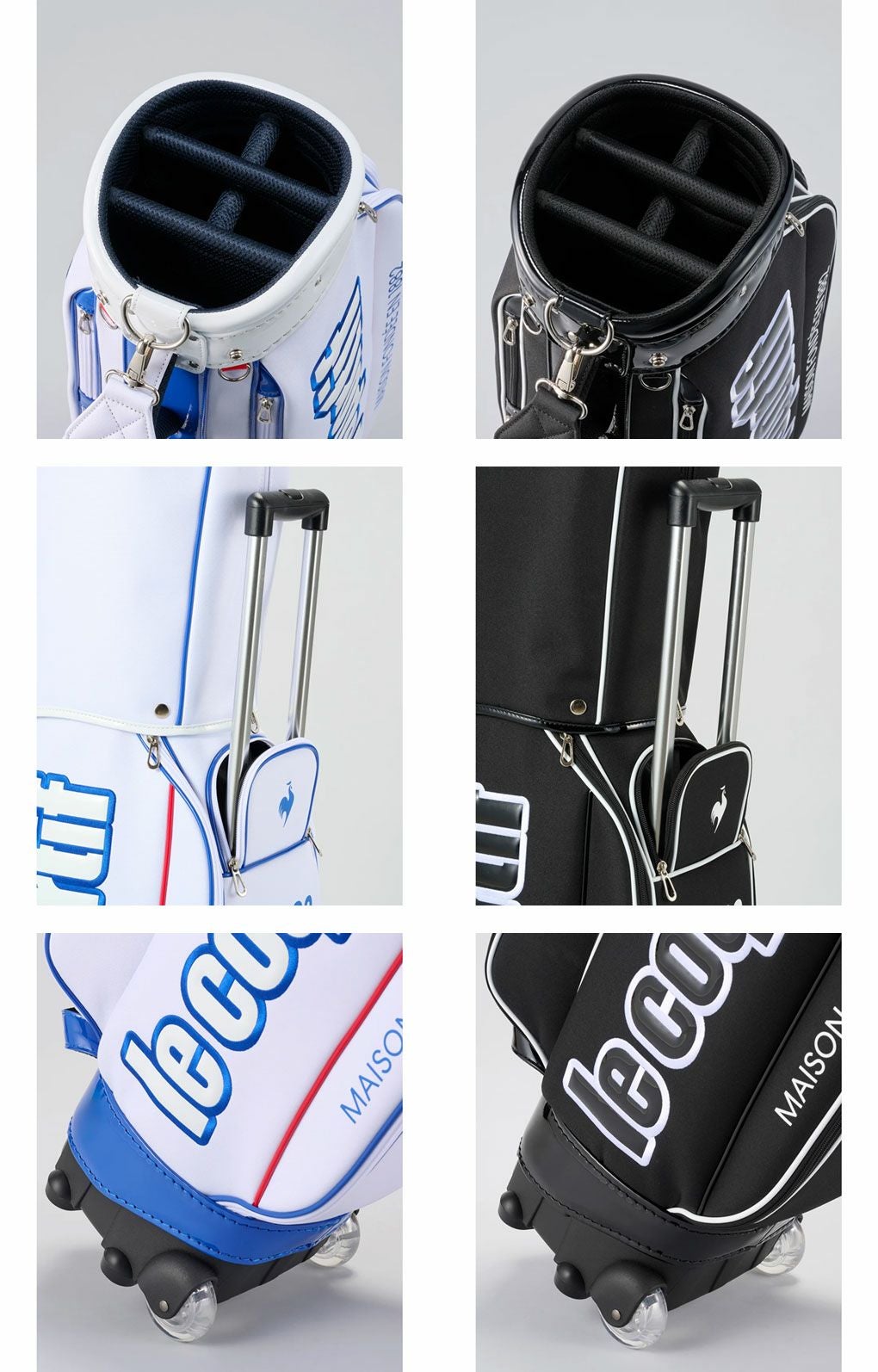 ルコックスポルティフLG5SCB00Uキャスター付きキャディバッグユニセックスモデル9.0型47インチ対応ゴルフlecoqsportifgolf2025年モデル日本正規品