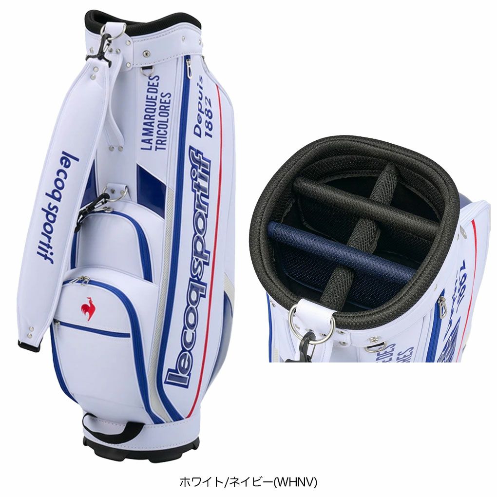 ルコックスポルティフLG5SCB12Mスポーティデザインキャディバッグ9.0型47インチ対応ゴルフlecoqsportifgolf2025年モデル日本正規品