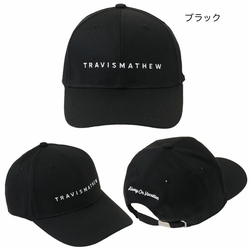 トラヴィスマシューベーシックロゴキャップ7AL943メンズ帽子ゴルフキャップTravisMathew2025春夏モデル日本正規品