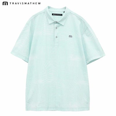 トラヴィスマシューリーフプリント半袖ポロ7AL009メンズゴルフウェアトップスTravisMathew2025春夏モデル日本正規品