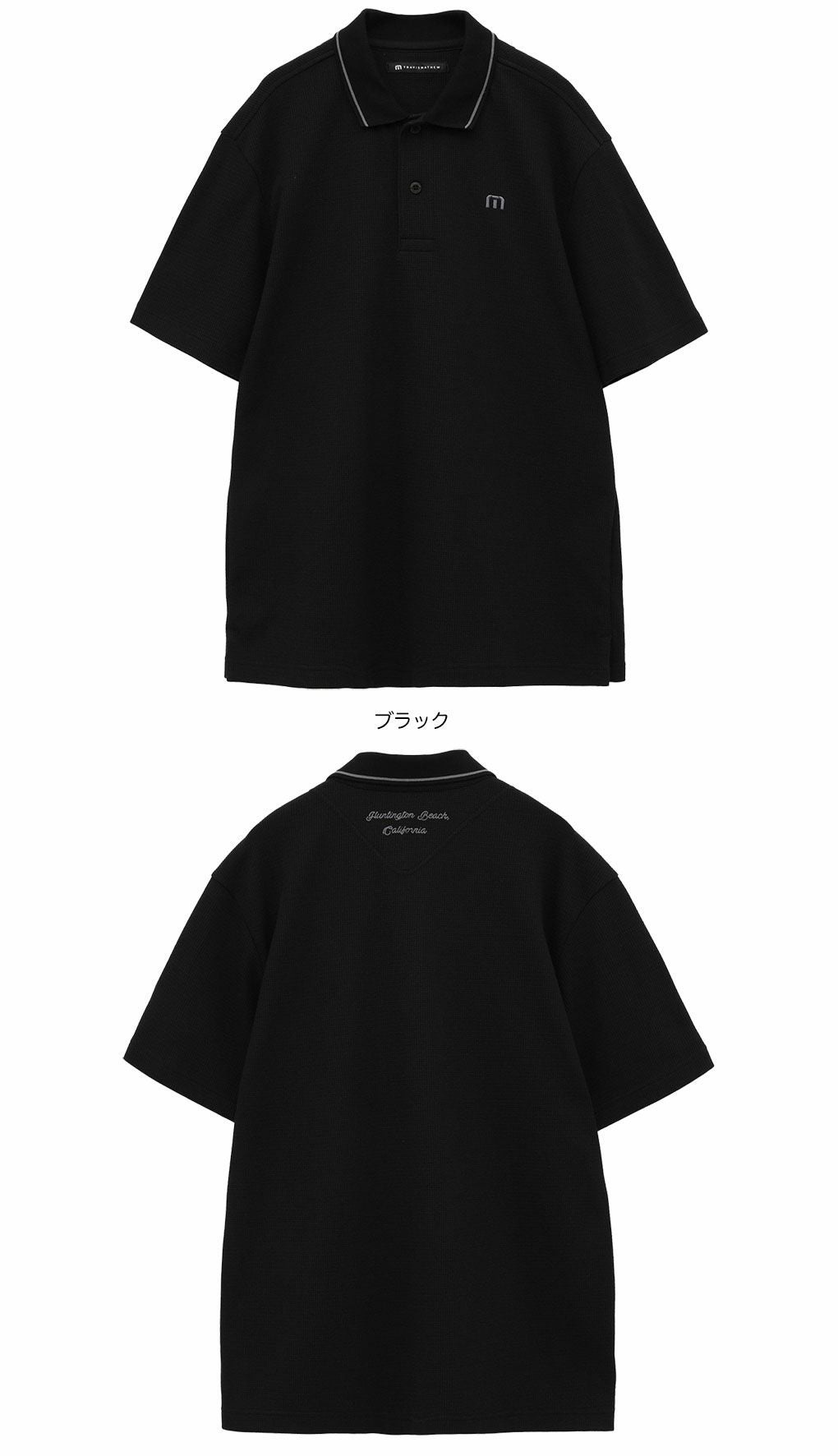 トラヴィスマシューワッフル半袖ポロ7AL012メンズゴルフウェアトップスTravisMathew2025春夏モデル日本正規品