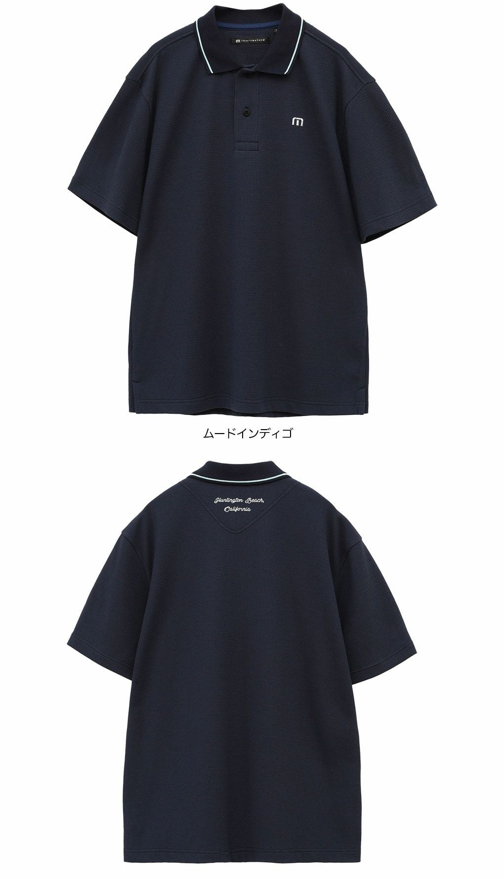 トラヴィスマシューワッフル半袖ポロ7AL012メンズゴルフウェアトップスTravisMathew2025春夏モデル日本正規品