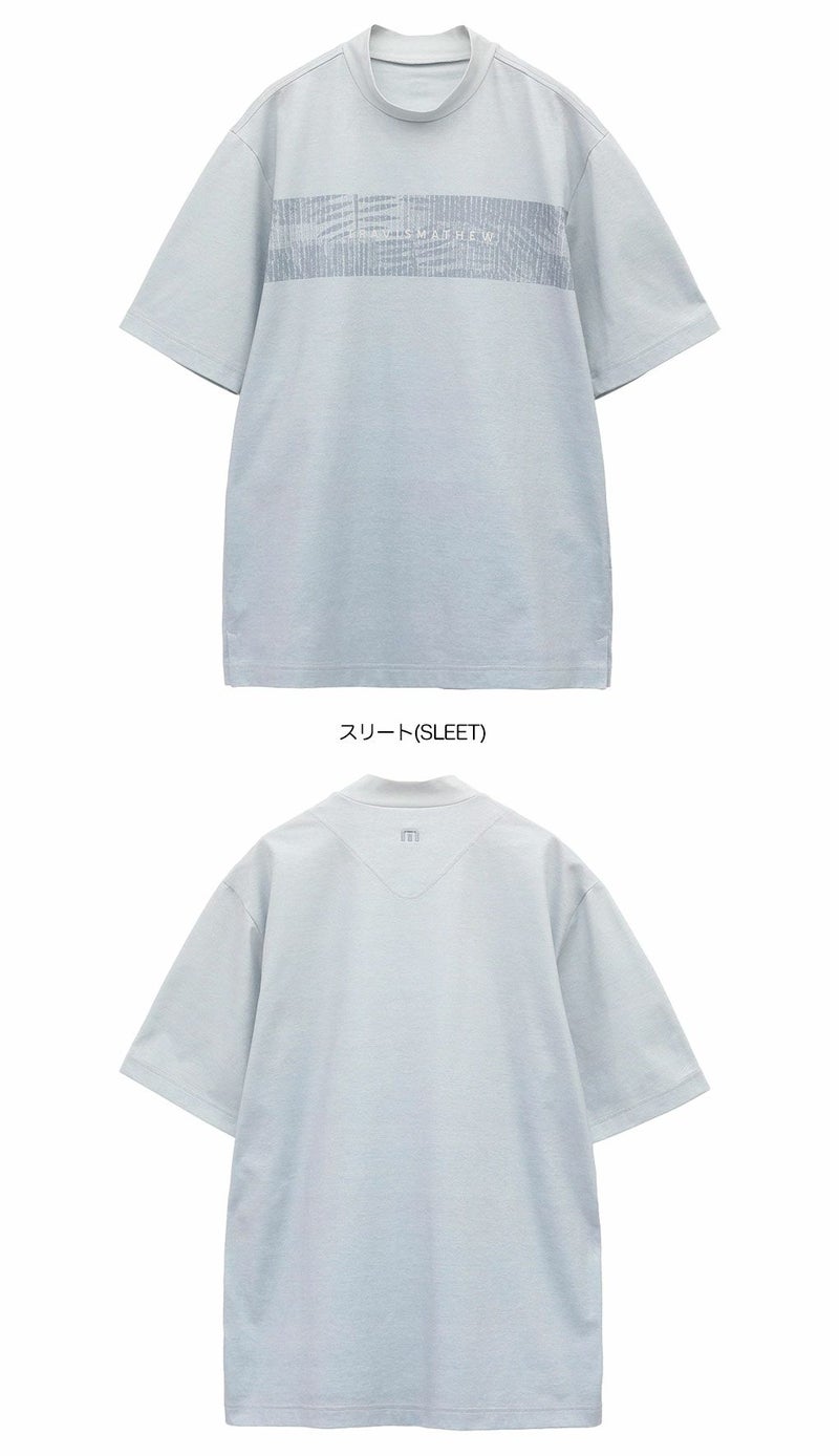 トラヴィスマシューチェストプリント半袖ポロ7AL016メンズゴルフウェアトップスTravisMathew2025春夏モデル日本正規品