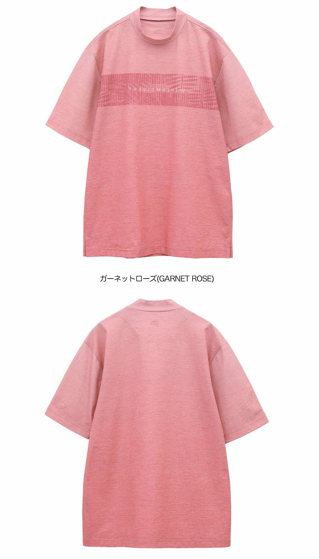 トラヴィスマシューチェストプリント半袖ポロ7AL016メンズゴルフウェアトップスTravisMathew2025春夏モデル日本正規品