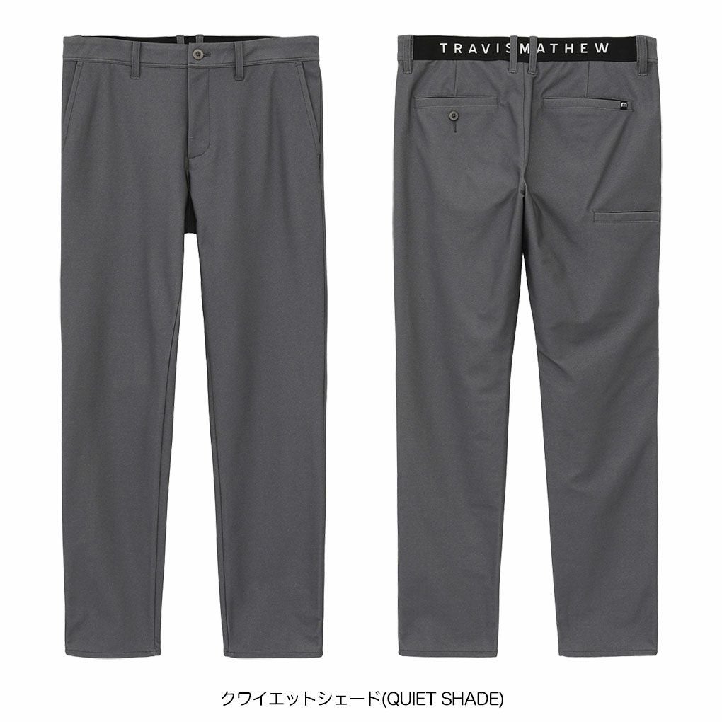 トラヴィスマシューツイルストレッチテーパードパンツ7AL018メンズゴルフウェアボトムスTravisMathew2025春夏モデル日本正規品