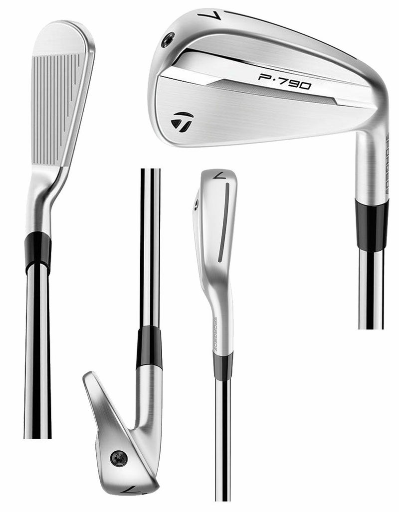 テーラーメイドNewP790アイアン5本セット(6-9,PW)メンズ右用スチールシャフト2025年モデル日本正規品TaylorMadeゴルフクラブ