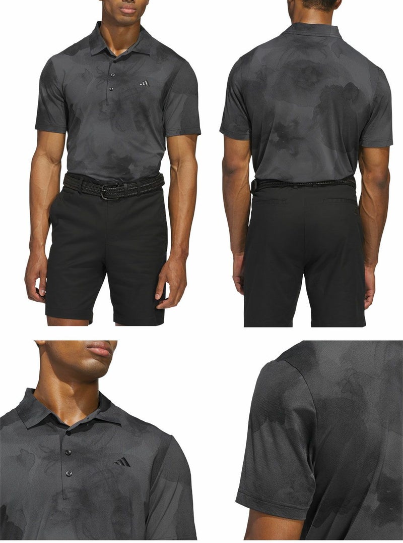 アディダスアディゼロクールタッチ半袖シャツKQX67メンズゴルフウェアトップス2025春夏モデルadidas日本正規品