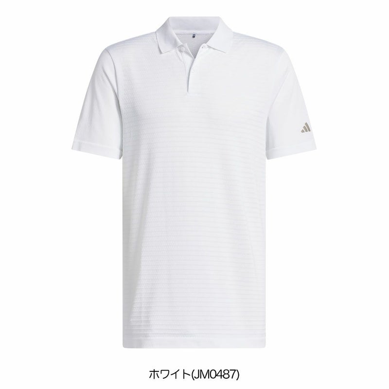 アディダスアディゼロサイドシームレス半袖ポロKQN59メンズゴルフウェアトップス2025春夏モデルadidas日本正規品