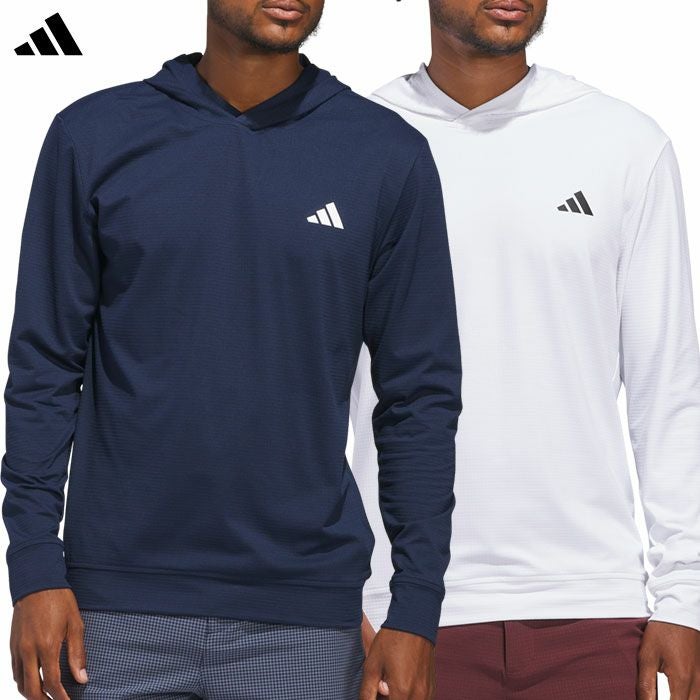 アディダスストレッチスウエット長袖フーディーKUH71メンズゴルフウェアトップス2025春夏モデルadidas日本正規品