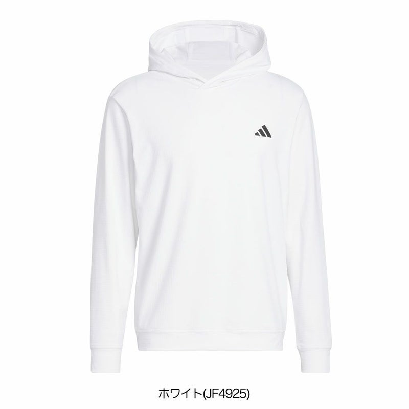 アディダスストレッチスウエット長袖フーディーKUH71メンズゴルフウェアトップス2025春夏モデルadidas日本正規品