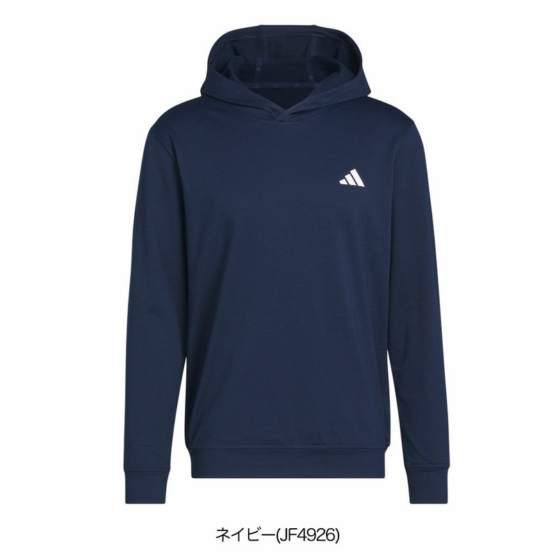 アディダスストレッチスウエット長袖フーディーKUH71メンズゴルフウェアトップス2025春夏モデルadidas日本正規品