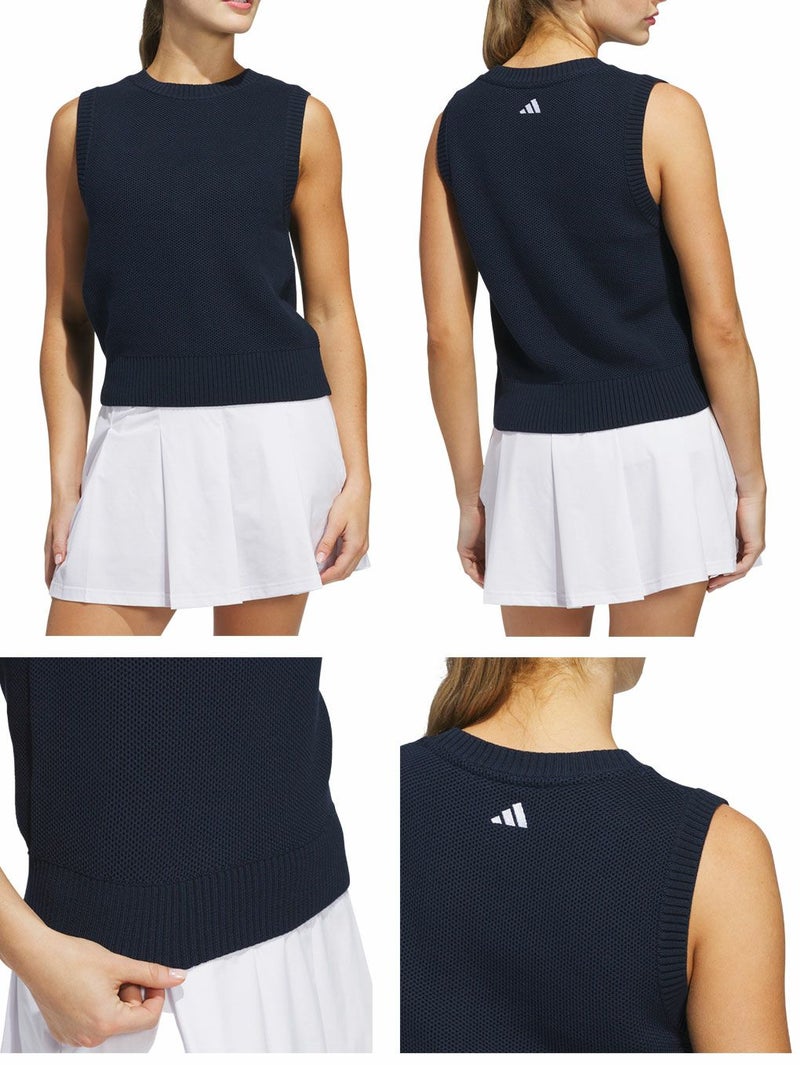アディダスアディゼロニットベストKWH95レディースゴルフウェアトップス2025春夏モデルadidas日本正規品