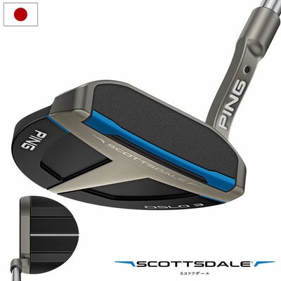PINGピンSCOTTSDALEANSEROSLO3パターメンズ右用SuperStroke/PP58スコッツデール日本正規品2025年モデル