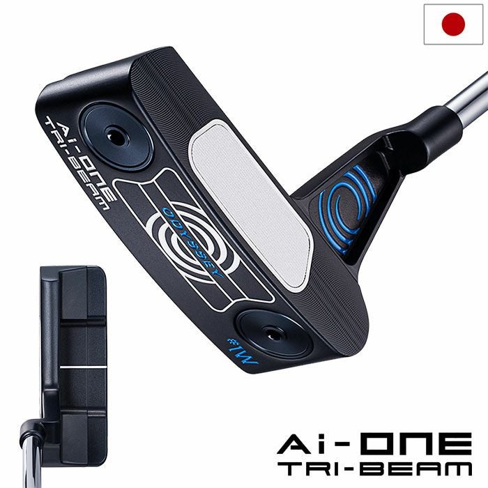 オデッセイ　パター　TRYBEAM #2 33インチ オデッセイ Ai-ONE TRI-BEAM #1W パター メンズ 右用 STROKE LAB 90