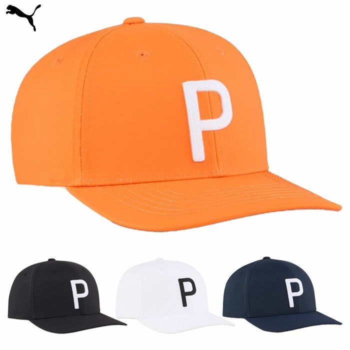 プーマゴルフゴルフヘリテージPキャップ026133メンズゴルフキャップ帽子PUMA2024秋冬モデル日本正規品