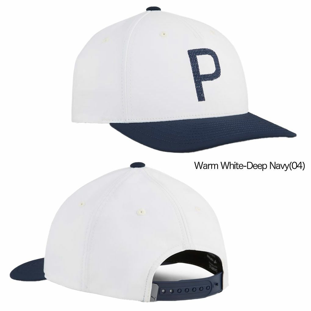 プーマゴルフクラフテッドPキャップ026134メンズゴルフキャップ帽子PUMA2024秋冬モデル日本正規品