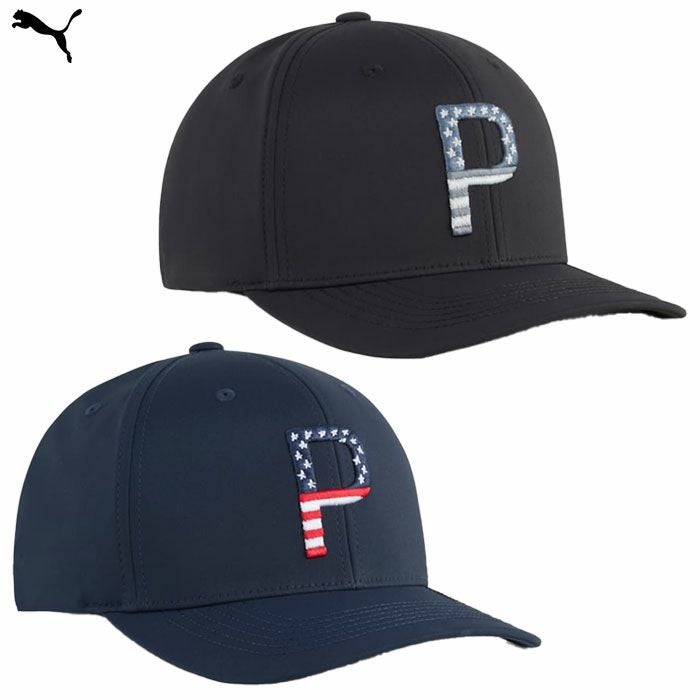 プーマゴルフPARSANDSTRIPES6パネルキャップ026135メンズゴルフキャップ帽子PUMA2024秋冬モデル日本正規品