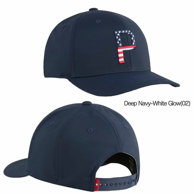 プーマゴルフPARSANDSTRIPES6パネルキャップ026135メンズゴルフキャップ帽子PUMA2024秋冬モデル日本正規品