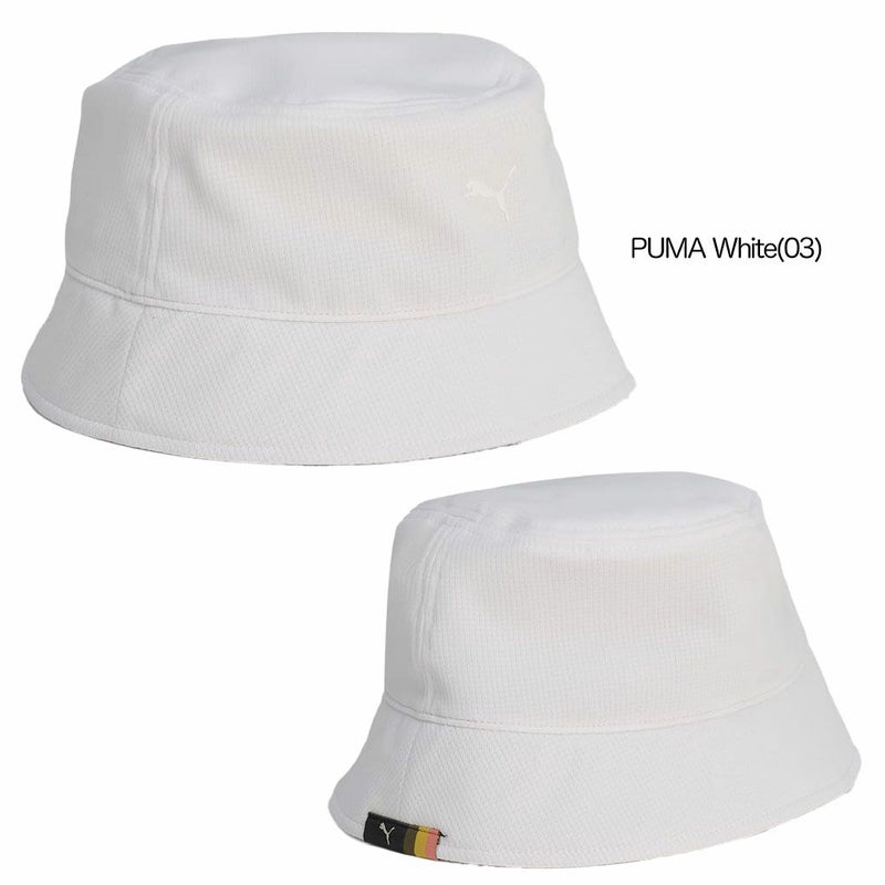 プーマゴルフクリアキャットドットメッシュハット 026689メンズゴルフキャップ帽子PUMA2024秋冬モデル日本正規品