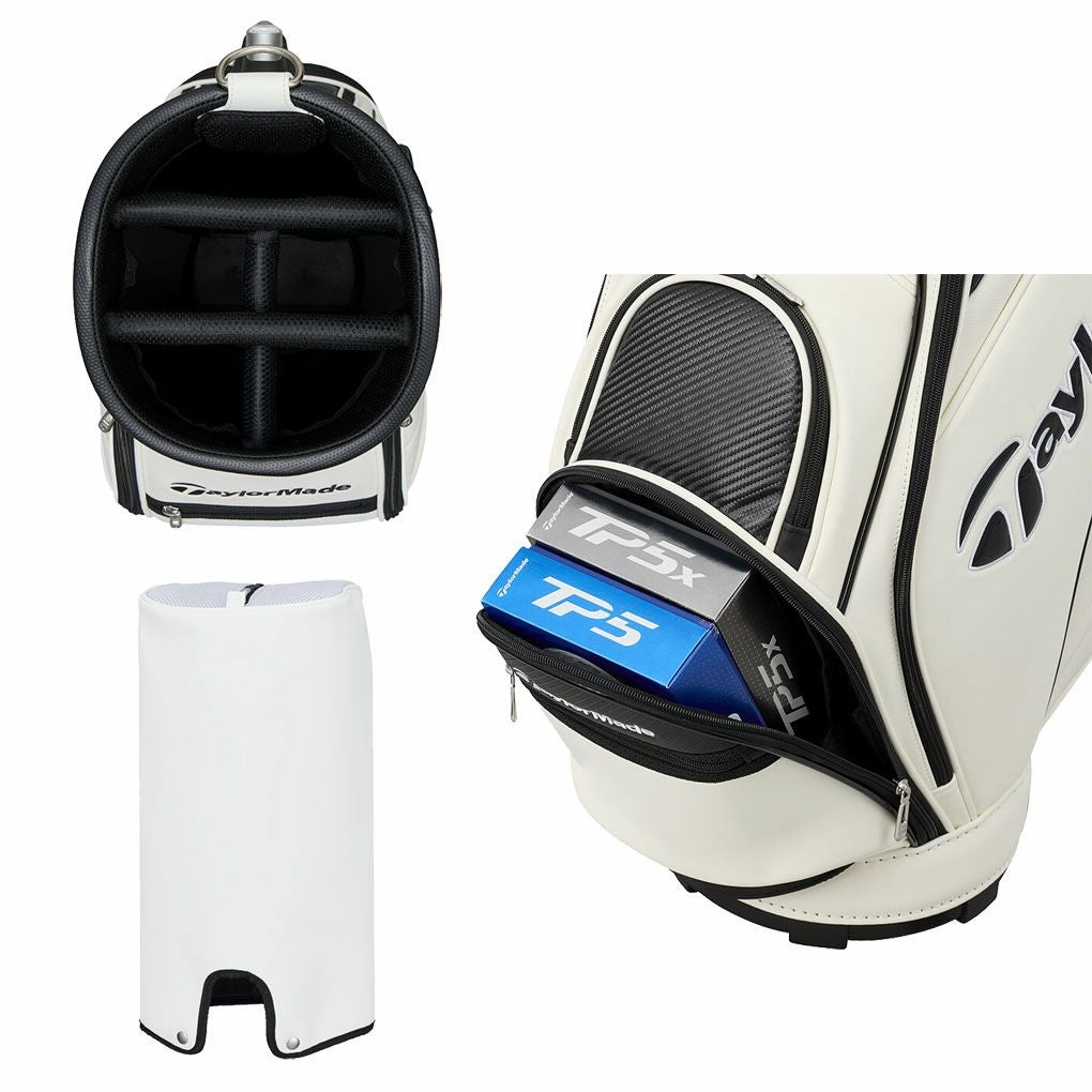 テーラーメイドスポーツモダンキャディバッグUN7439.5型47インチ対応5分割カートバッグゴルフTaylorMade日本正規品2025年モデル