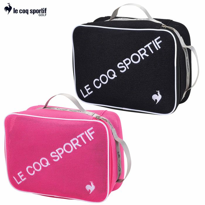 ルコックスポルティフメッシュシューズケースLG5SBZ20Llecoqsportifgolf2025年モデル日本正規品