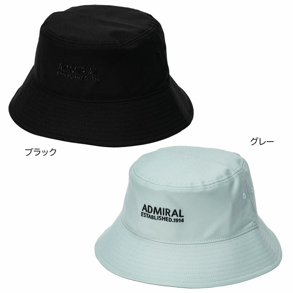 アドミラルAdmiralGolf撥水バケットハットADMB5A05メンズゴルフキャップ2025春夏モデル日本正規品